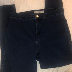 TOPSHOP High waisted JONI jeans size W32 L32